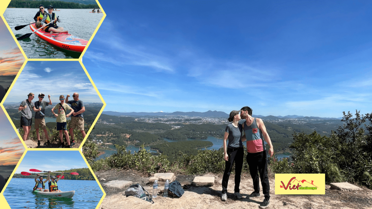 Trekking Pinhatt & Chèo SUP/Kayak Hồ Tuyền Lâm 