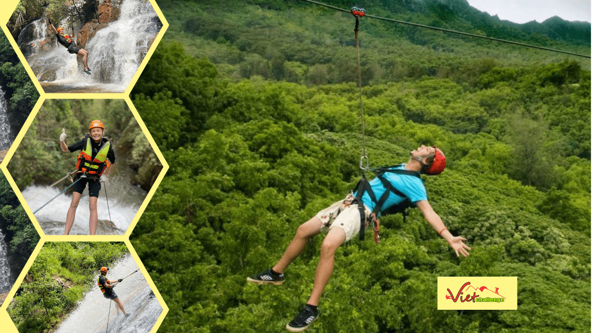 ĐU DÂY VƯỢT THÁC DATANLA & ZIPLINE 1500 